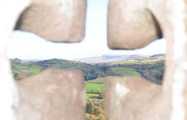 View from the arrow loops.