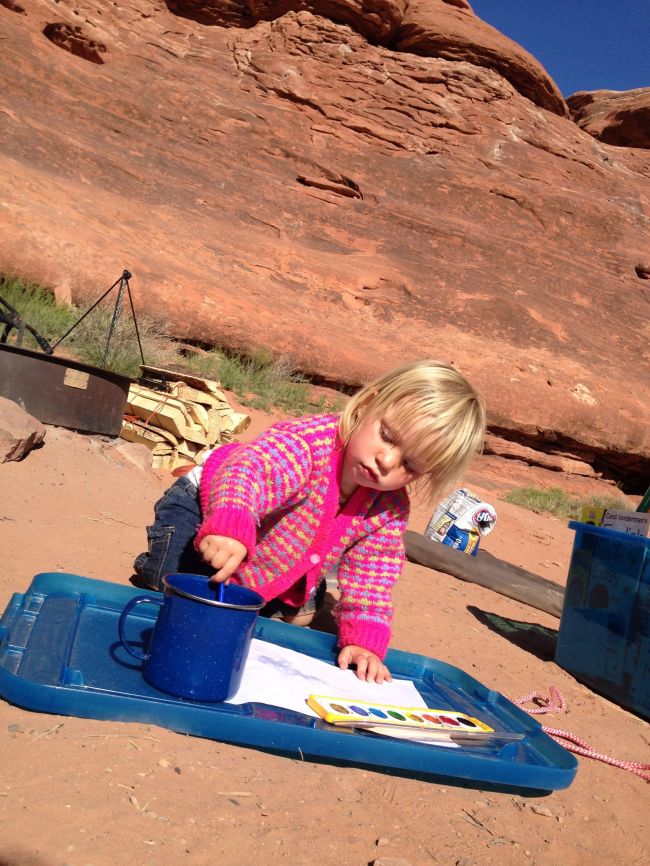 Camping at Canyonlands