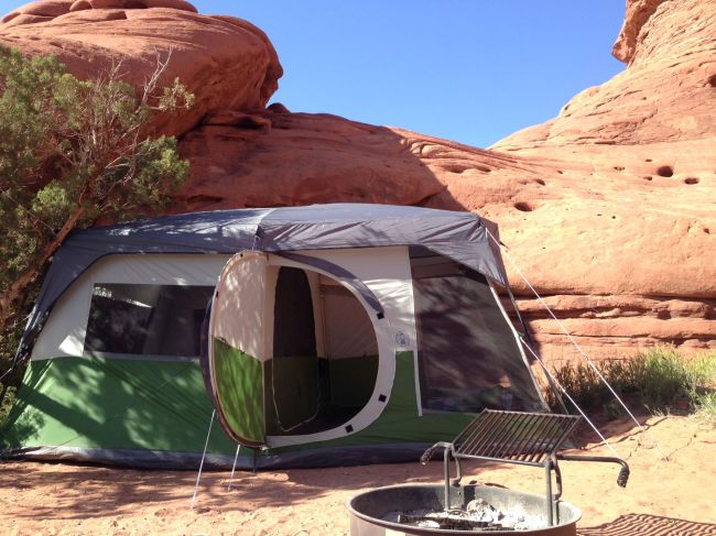 Camping at Canyonlands