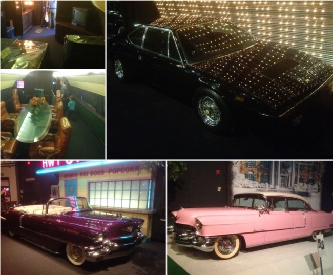 Elvis cars and plane