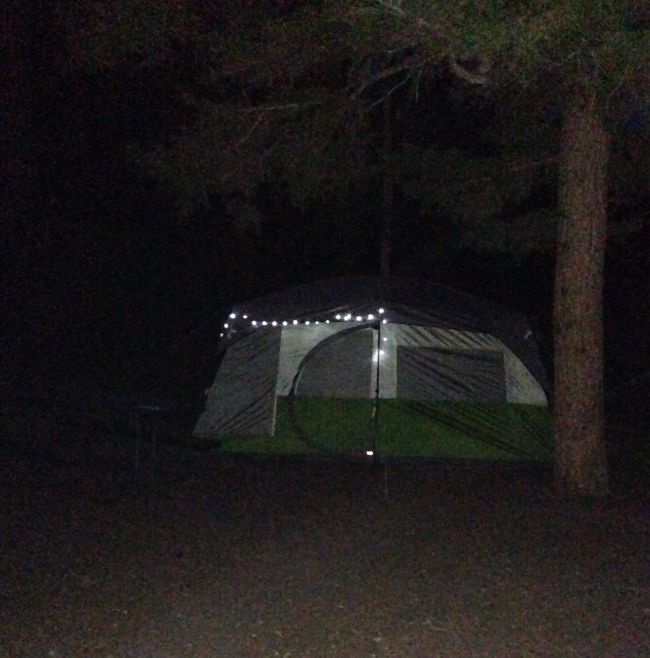 Camping at Yellowstone
